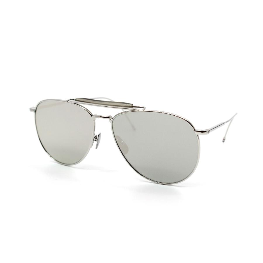 THOM BROWNE トムブラウン TB-015 サングラス フレーム ミラーレンズ 