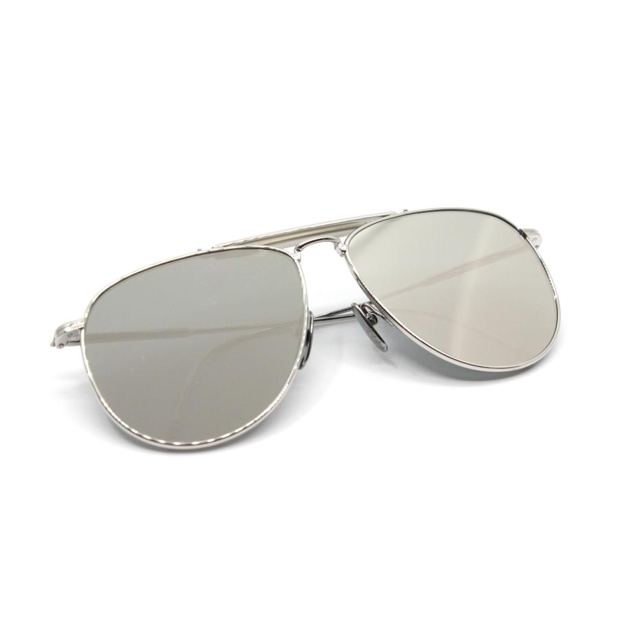 THOM BROWNE トムブラウン TB-015 サングラス フレーム ミラーレンズ 