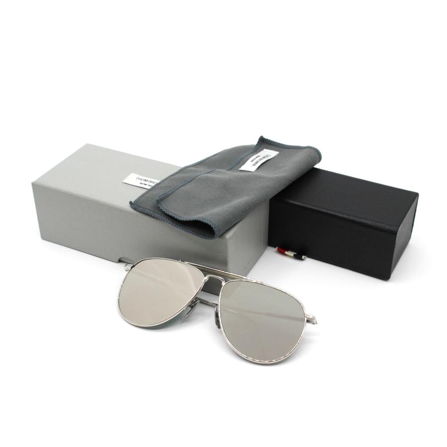 THOM BROWNE トムブラウン TB-015 サングラス フレーム ミラーレンズ 