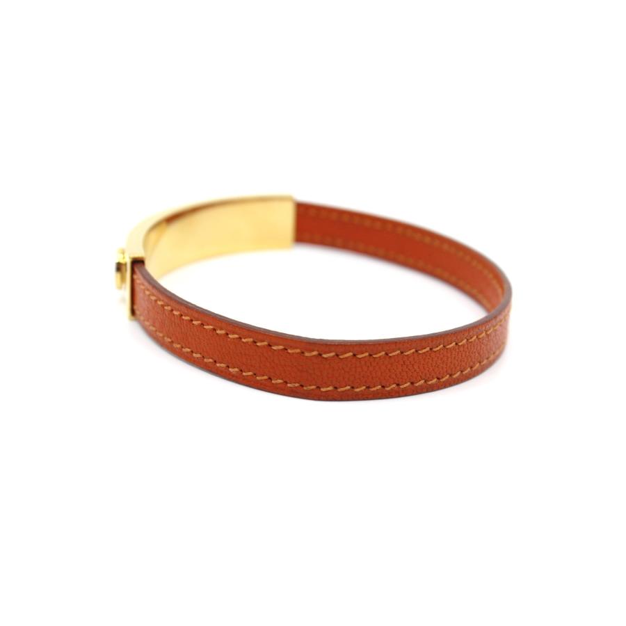 HERMES エルメス プスプス ブレスレット バングル レザー HERMES エルメス プスプス ブレスレット バングル レザー