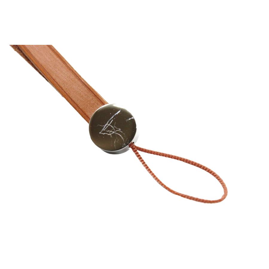 HERMES エルメス ストラップ セリエ レザー 革 シルバー金具 携帯  