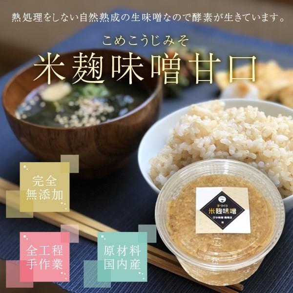 昔ながらの手づくり 米麹味噌 公式ストア 甘口 800g チルド便で発送