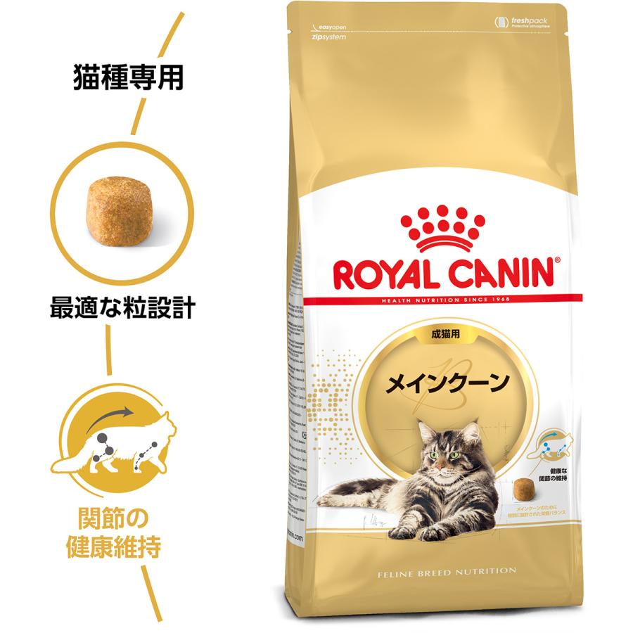  CANIN メインクーン 2kg × 3袋 ロイヤルカナン（ROYAL CANIN） 猫 キャットフード メインクーン専用