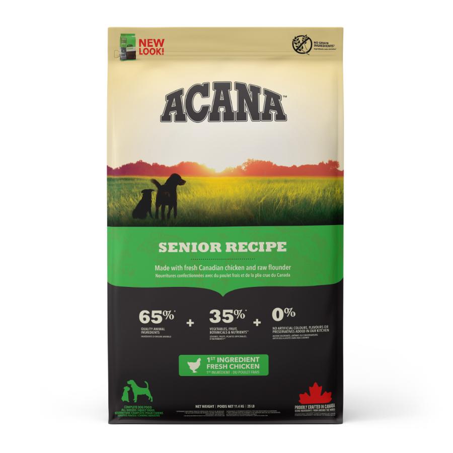 アカナ ACANA ドッグフード シニアレシピ シニア犬 穀物不使用 11.4kg 正規品 無添加 グレインフリー｜koji｜02