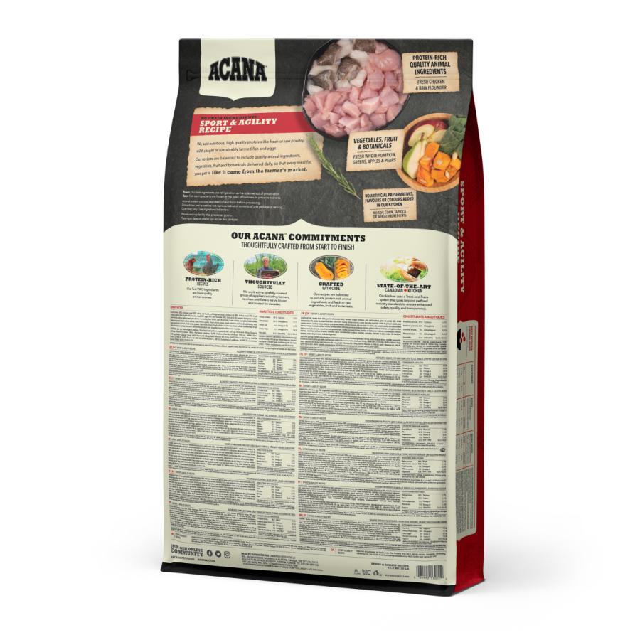 るん ACANA アカナ スポーツ＆アジリティレシピ 17kg 楽天市場】アカナ アダルトラージブリードレシピ 17kg (正規品