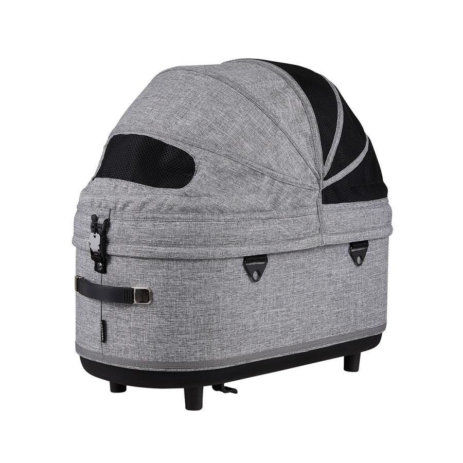 【24時間以内発送】 エアバギー フォー ペット ドーム3 セット ラージ アースグレー AIRBUGGY ペットカート 犬 猫 多頭 【OCQ1051471879】(37400円)