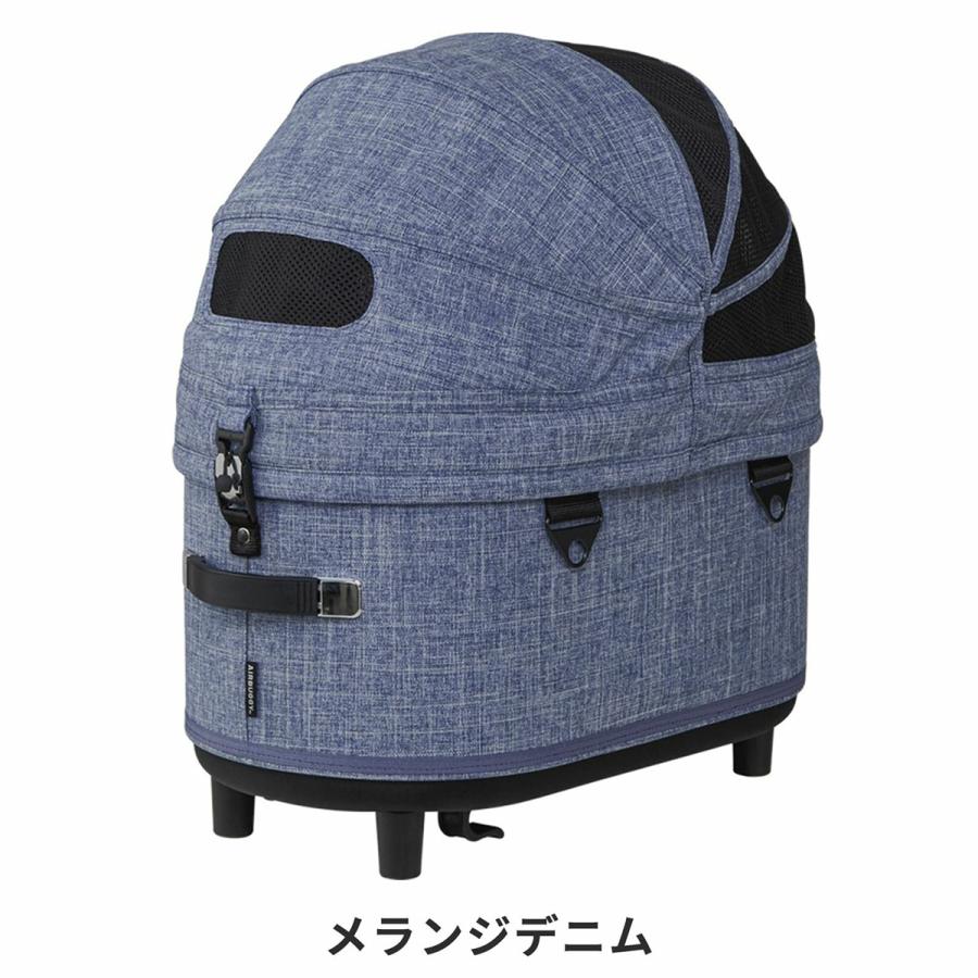 AIRBUGGY DOME3 レギュラー　メランジデニム AIRBUGGY（エアバギー） フォー ペット ドーム3 コット単体 レギュラー