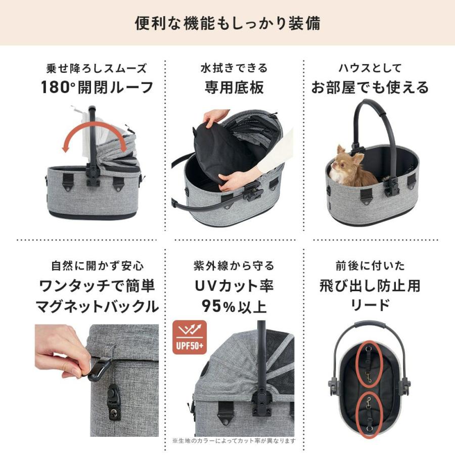 エアバギー フォー ペット AIRBUGGY FOR PET コット単体 スモール モス