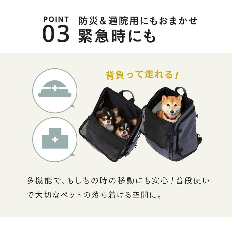 エアバギー フォー ペット 3ウェイバックパックキャリー レギュラー