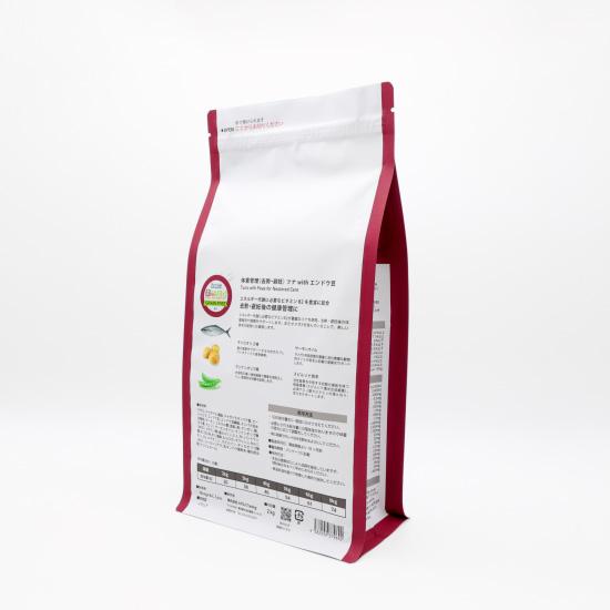 Monge B-Wild Grain Free ツナ 2kg 4袋 Monge - BWild Grain Free Maltagliati Bites in Tuna Sauce with Shrim