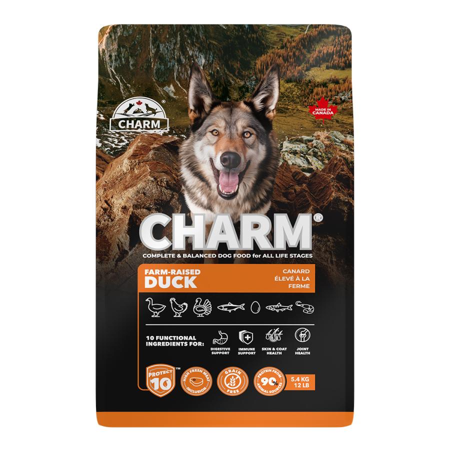 チャーム CHARM ファームレイズドダック 鴨肉 ドッグフード グレインフリー 5.4kg 無添加 穀物不使用 犬 |  | 01