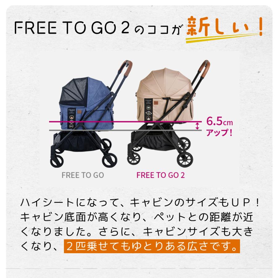 compet コムペット ペットカート フィカゴー フリートゥゴー2 ヒュッゲ