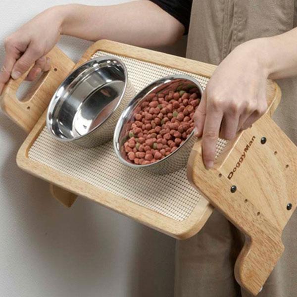 ドギーマン ウッディーダイニング M ダイニングテーブル 食器台