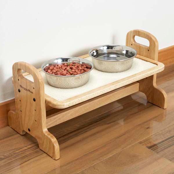 ドギーマン ウッディーダイニング M ダイニングテーブル 食器台