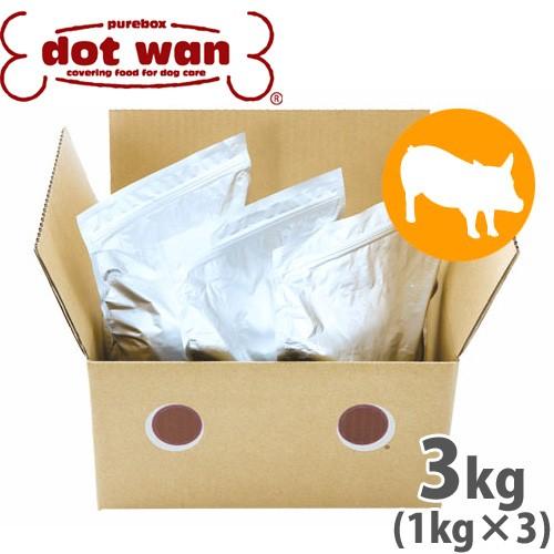 ドットわん 豚ごはん 3kg（ドットわん）（ドットわん DOTWAN 国産 無
