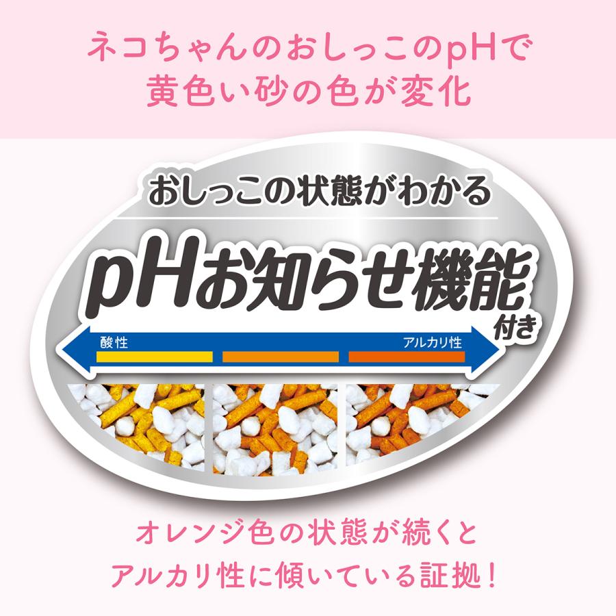 エリエール キミおもい おしっこチェックできる 固まる紙のネコ砂 5L×10袋【送料無料】の画像