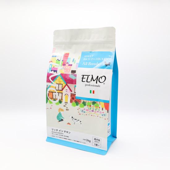 ELMO プロフェッショナーレ ドッグフード アダルト リッチイン 3袋 エルモ ELMO ドッグフード アダルト リッチインチキン プロフェッショ