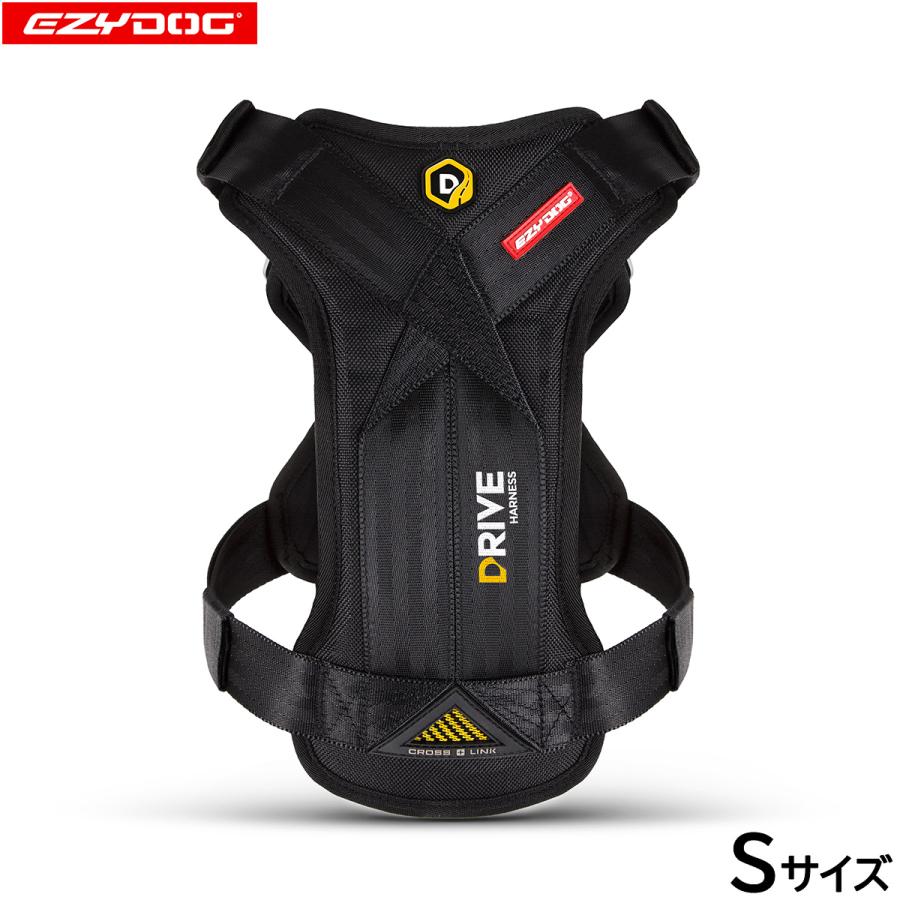 イージードッグ EZYDOG ドライブハーネス S ブラック ドライブグッズ