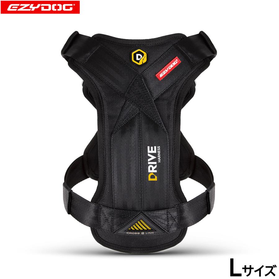 イージードッグ EZYDOG ドライブハーネス L ブラック ドライブ