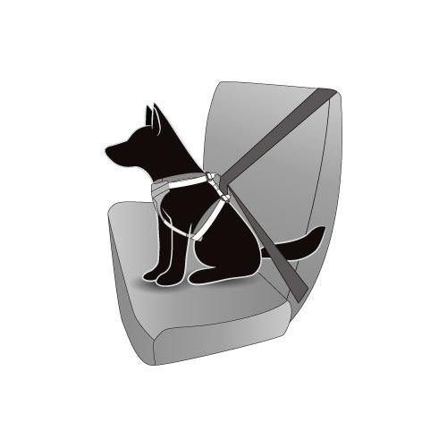 EZYDOG(イージードッグ) ドライブハーネス ブラック Lサイズ 【公式通販】