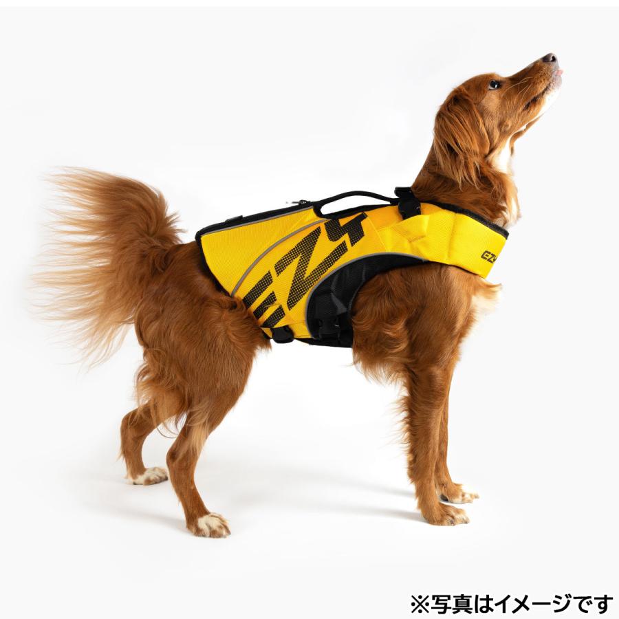 新作★EZYDOG　DFDブースト　Mサイズ  イエロー イージードッグ EZYDOG フローティングジャケット DFDブースト M