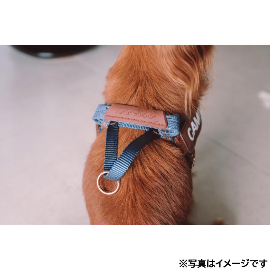 イージードッグ EZYDOG エクスプレスハーネス M デニム ハンドル付き 反射 中型犬_3
