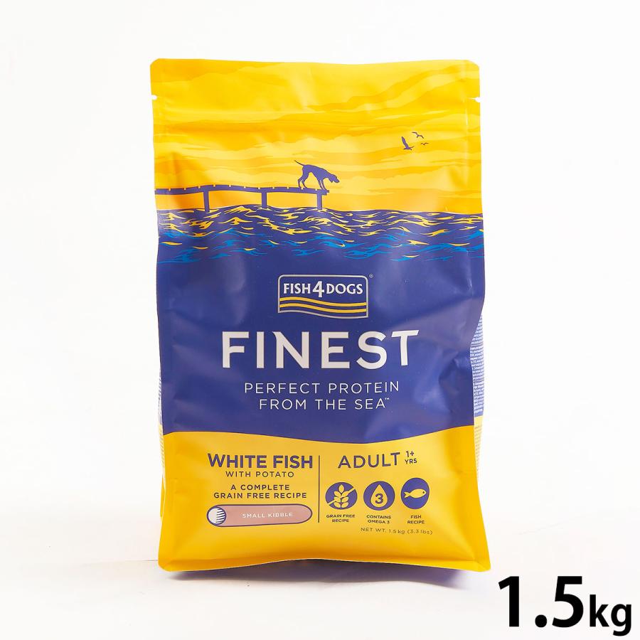 フィッシュ4ドッグ ホワイトフィッシュ15キロ 【公式通販】