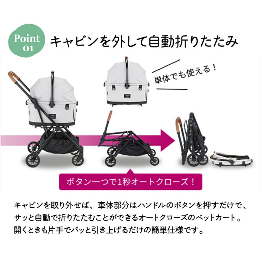 compet コムペット ペットカート フィカゴー フリッタプラス 小型犬