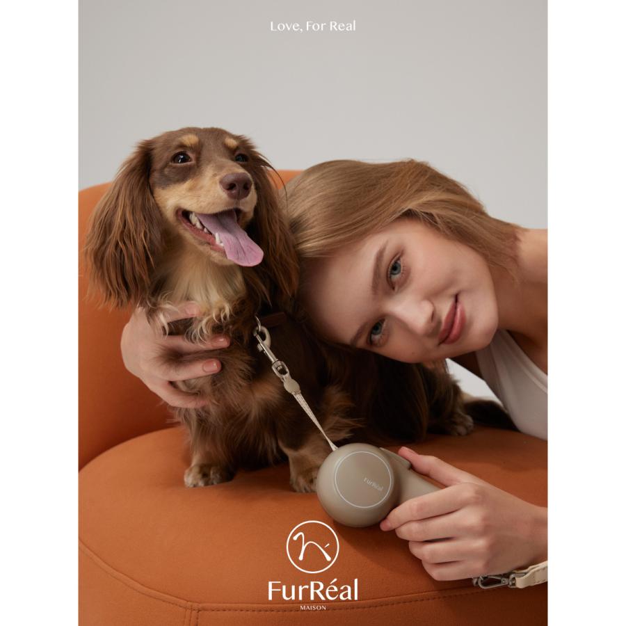 ファーリアル ココアリード ライトモデル ベージュ 伸縮リード