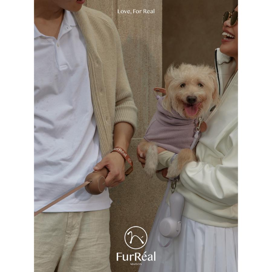 ファーリアル ココアリード ライトモデル ブラウン 伸縮リード