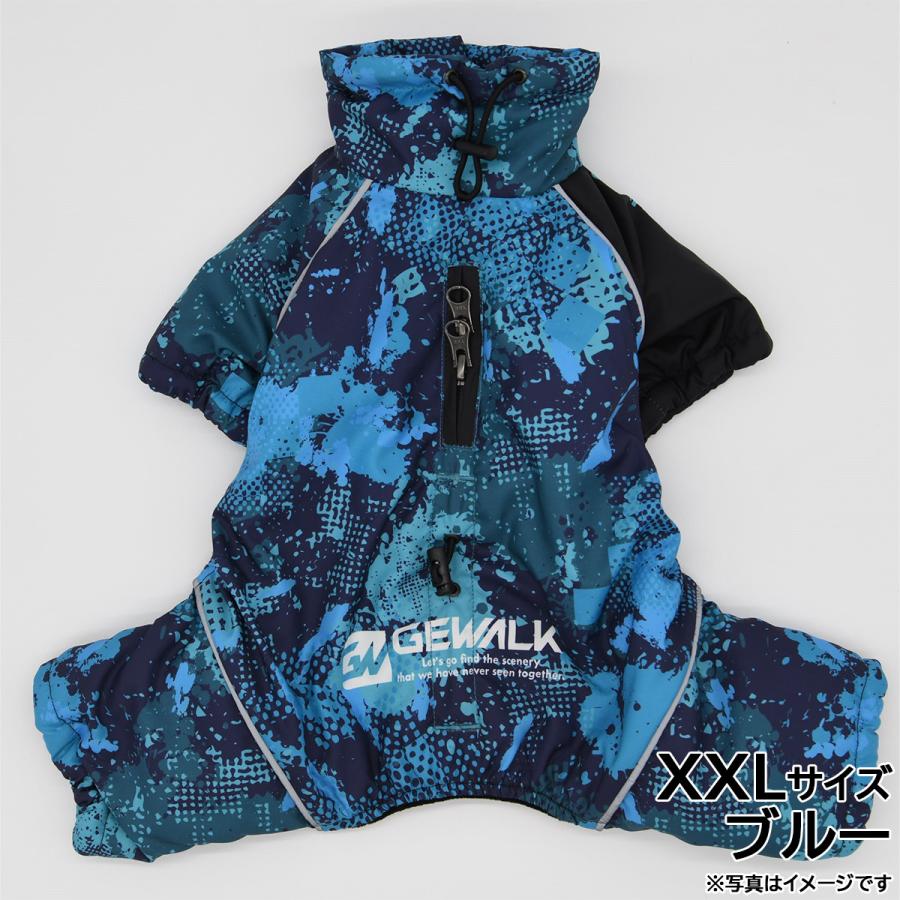 GEWALK（ジウォーク） ドリズル サーマル オーバーオール XXL ブルー