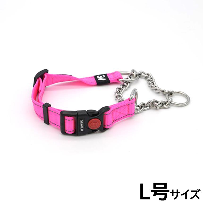 FENDI ズッカ柄 グレー レザー首輪スタッズ付き リード XS 2点セット