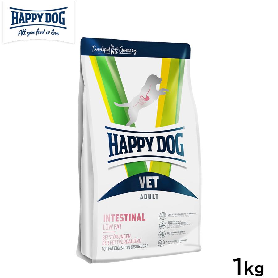 ハッピードッグ ドッグフード 犬療法食 インテスティナル ローファット（消化器ケア/低脂肪） 1kg HPDG152678コジコジ