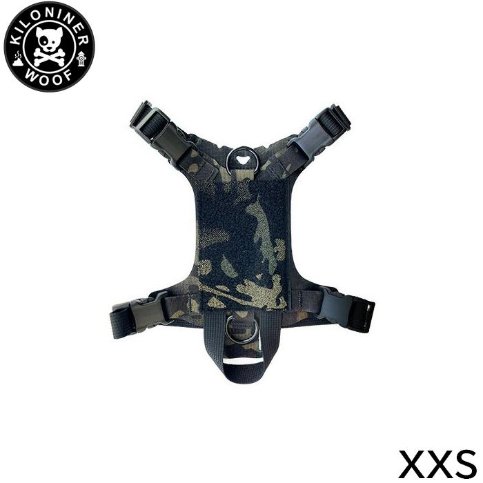 キロナイナー M1 ライトスピード ハーネス XXS Multicam Black 胴輪