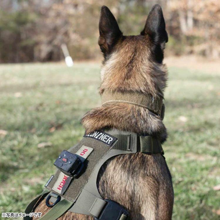 キロナイナー M1 ライトスピード ハーネス L Wolf Grey 胴輪 ワッペン