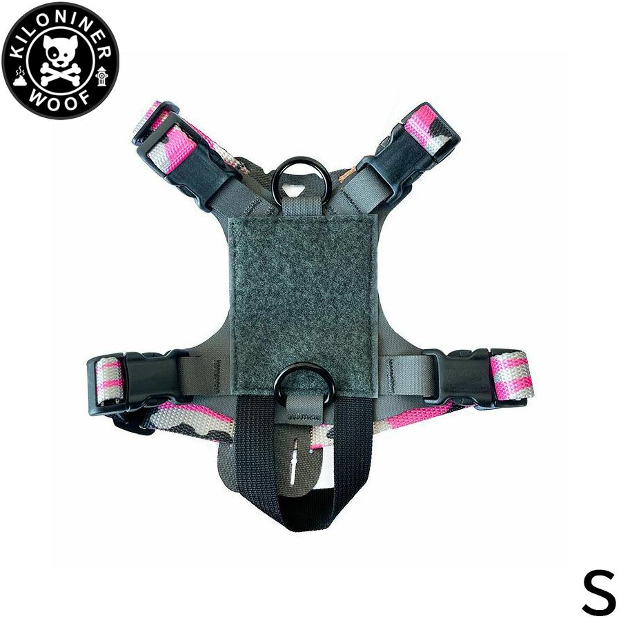 キロナイナー M1 ライトスピード ハーネス S Wolf Grey 胴輪 小型犬