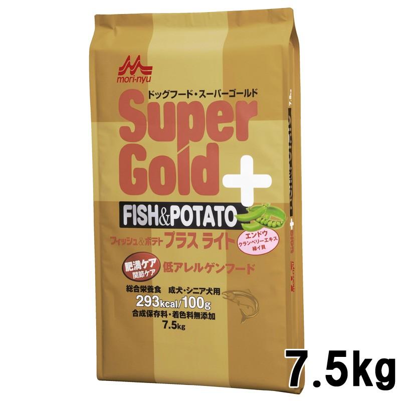 スーパーゴールド フィッシュ＆ポテト プラスライト 肥満ケア用 関節ケア用 7.5kg