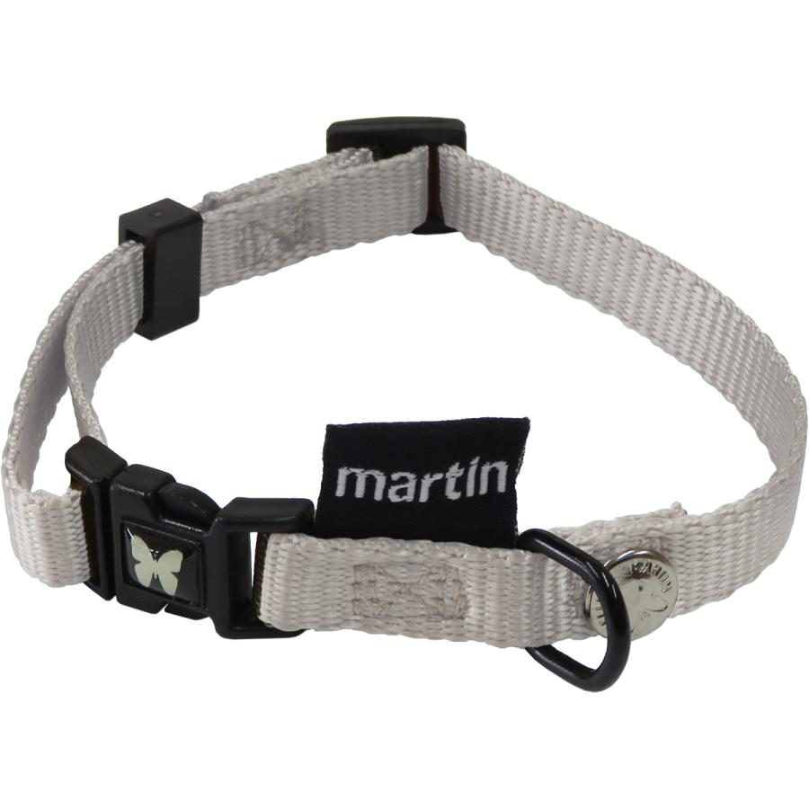 犬服・アクセサリー MARTIN SELLIER マーティン セラー MARTIN SELLIER ナイロンカラー XS シルバー