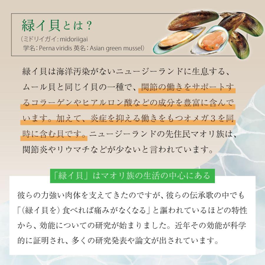 ニュートライプ サプリメント GLMサプリ 120カプセル【送料無料】 グルコサミン コンドロイチン 関節 緑イ貝 |  | 02
