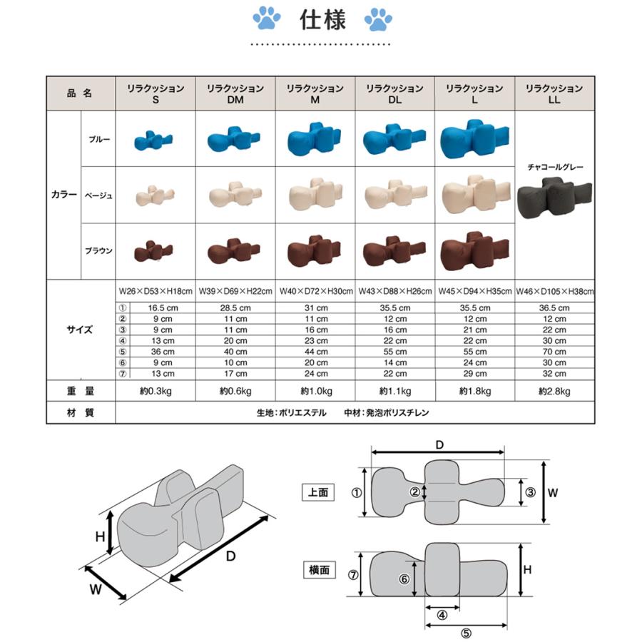 OneAid リラクッション ペット S ブラウン 犬用 猫用 介護 介護用品