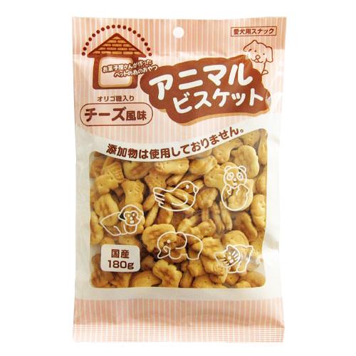オーシーファーム 犬用おやつ アニマルビスケット チーズ風味 180g 犬 おやつ スナック 国産 無添加 | オーシーファーム