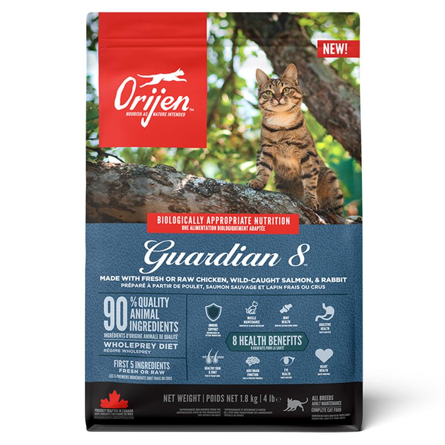 オリジン Orijen キャットフード ガーディアン8 全猫種 全年齢用 穀物不使用 1.8kg 正規品 無添加の画像