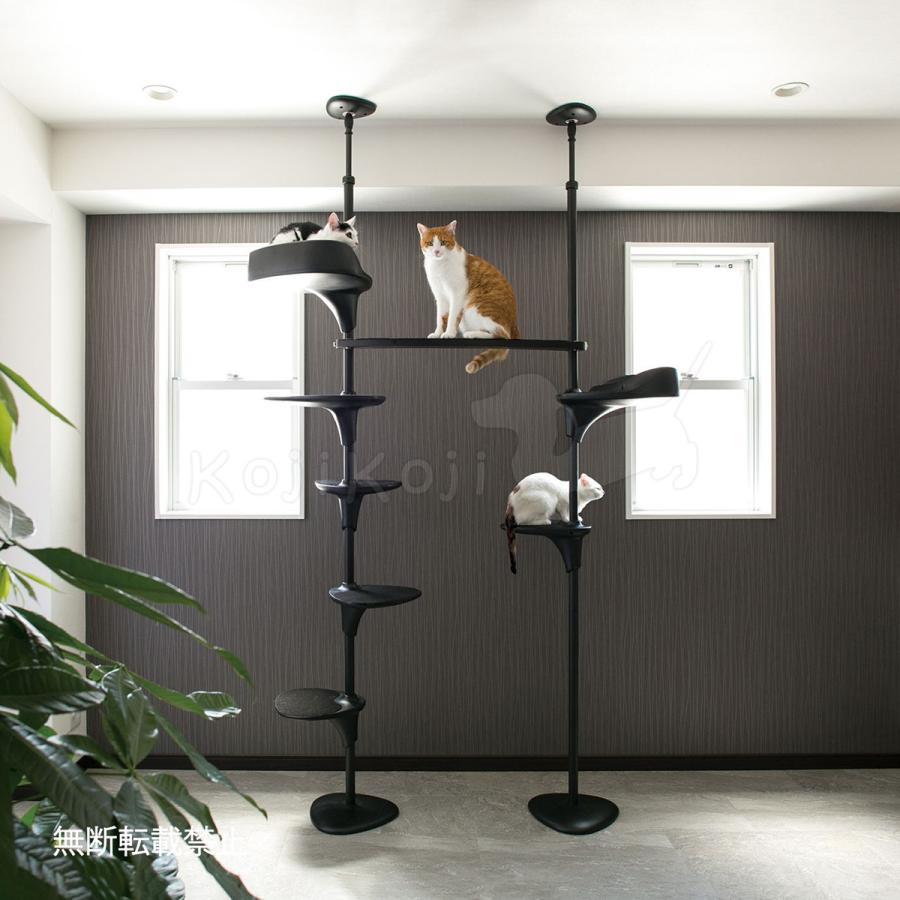 OPPO（オッポ） キャットタワー 突っ張り スリム キャットフォレスト