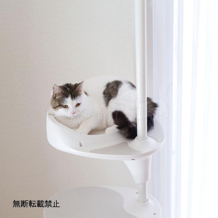 OPPO CatForest-2 ホワイト 突っ張り型 キャットタワー OPPO（オッポ） キャットタワー 突っ張り スリム キャットフォレスト