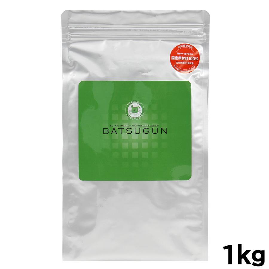 BATUGUN バツグン　成犬用ドッグフード1kg ×2 バツグンドッグフード 1kg : コジコジ - 通販 - Yahoo!ショッピング
