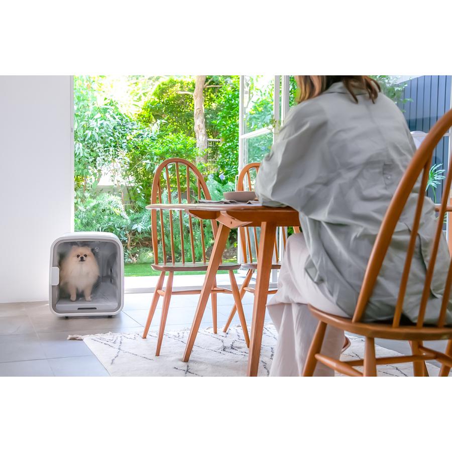 【早い者勝ち】 ネロ nello ペットドライルーム 5年物損付延長保証付き グレー 犬 猫 ドライヤー エアシャワー 【MYK1460757779】(51958円)