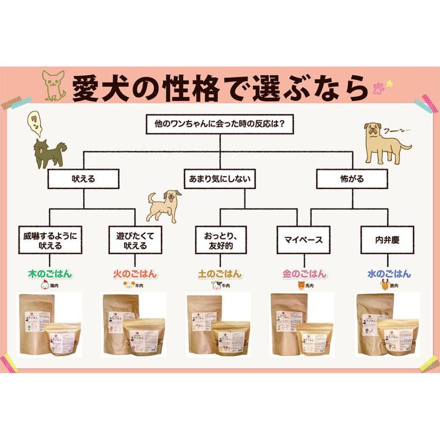 漢方ごはん改めげんかつごはん ドライタイプ 水（鹿肉ベース） 200g ドッグフード ドライフード 無添加 |  | 03