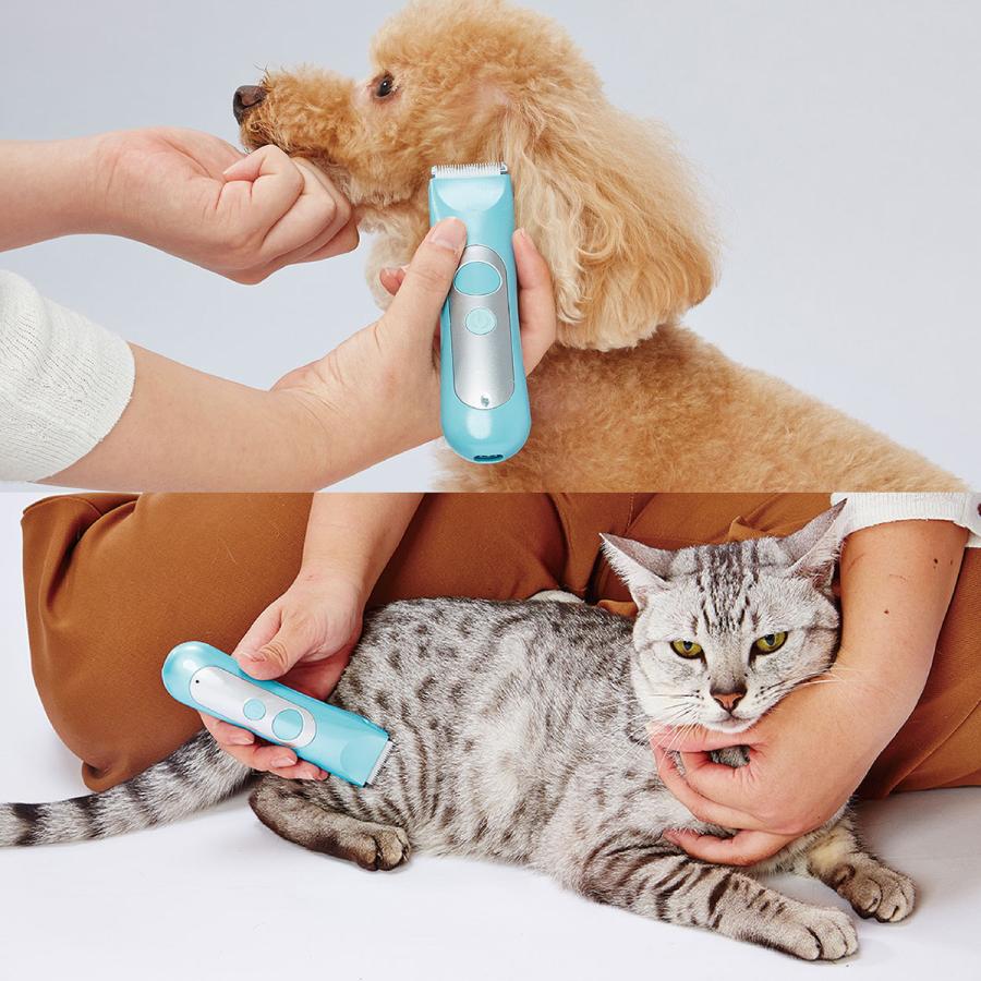 ペティオ Petio Self Trimmer コードレスバリカン コンパクト トリミング ペット用 犬 猫｜koji｜14