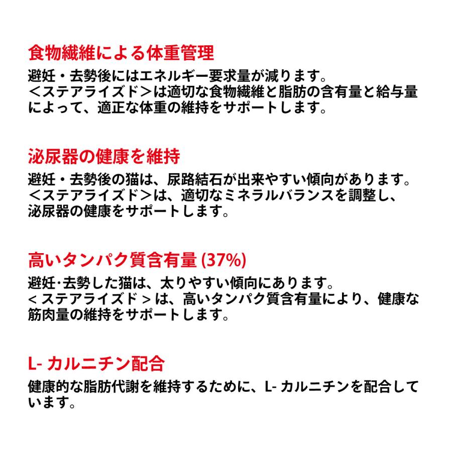 ロイヤルカナン 猫 ステアライズド 避妊 去勢 成猫用 4kg ロイヤルカナン 猫 ステアライズド 避妊 去勢 成猫用 4kg