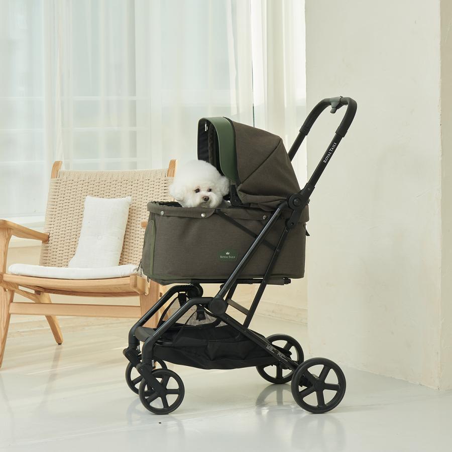新品　ペットカート　カーキ　多機能　カート　ペット用品 ROYAL TAILS（ロイヤルテイルズ） ペットカートフローレンス カーキー